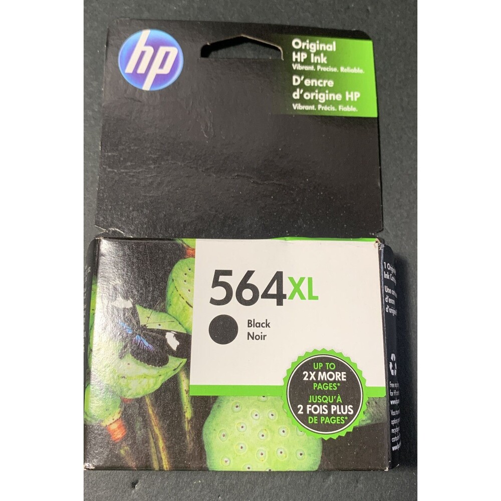 HP 564XL Black 1/20, Yellow Jaime 1/2017 & Magenta 3/17 - Picture 4 of 4